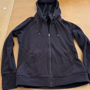 Athletea Black Zip-Up Hoodie